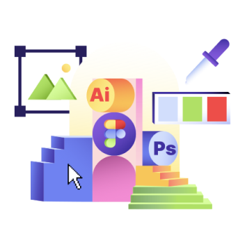 Web design and illustration software