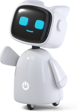 friendly robot assistant waving 1 1