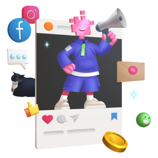 Social media marketing and online advertising